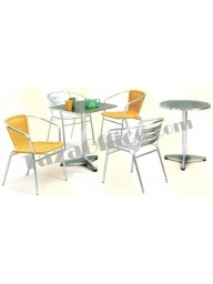 Aluminium Table & Chair